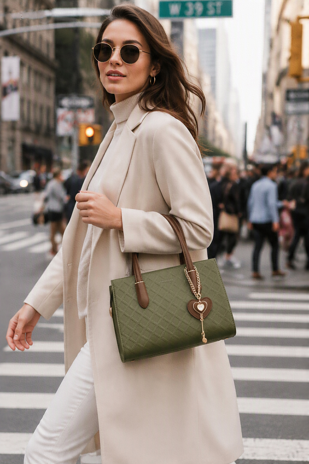Olive Green Epic Lady Handbag