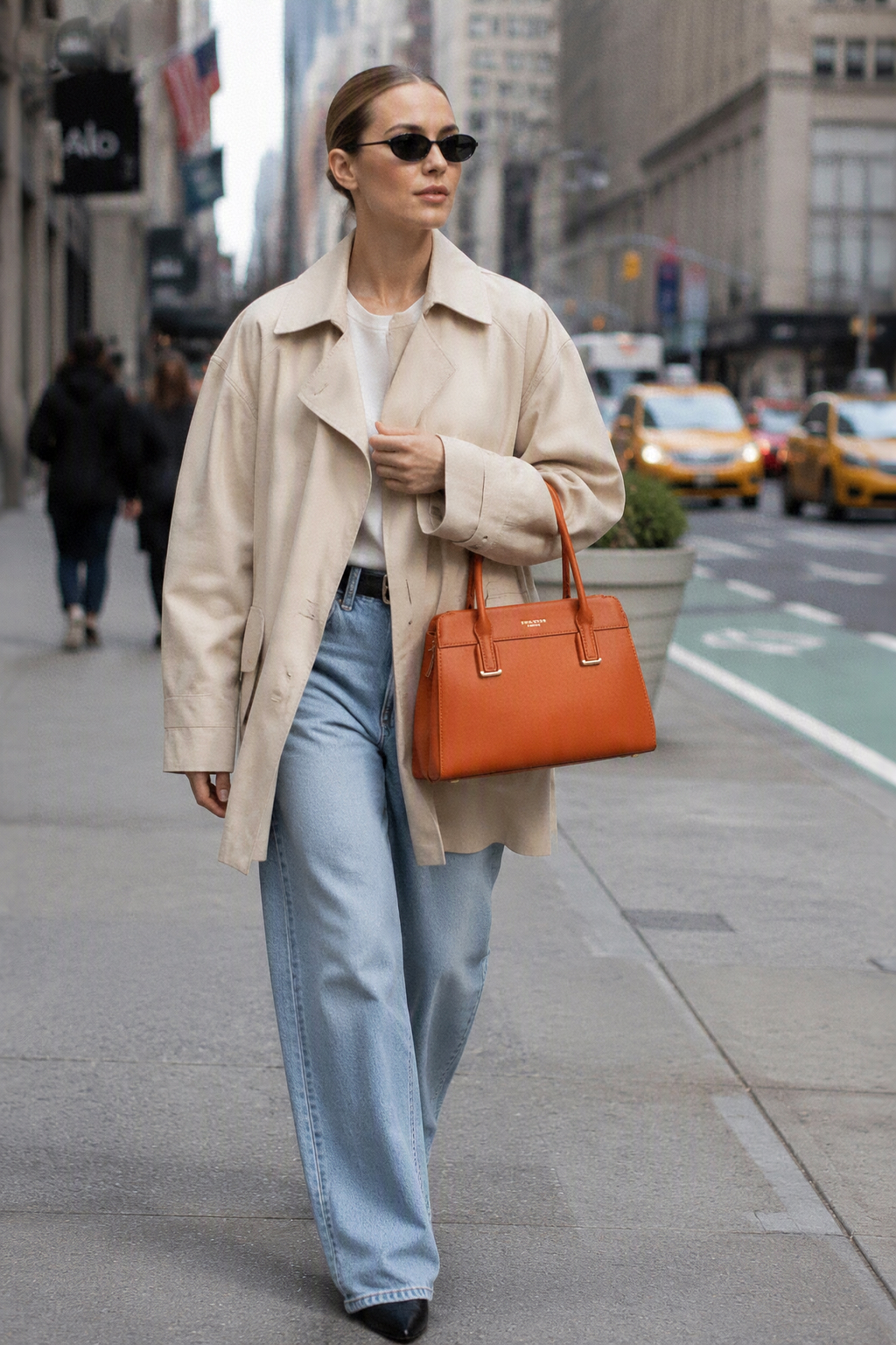 Burnt Orange Handtasche